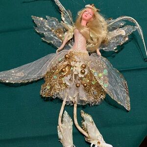 Set of 3 Glittering Fairy Figurines